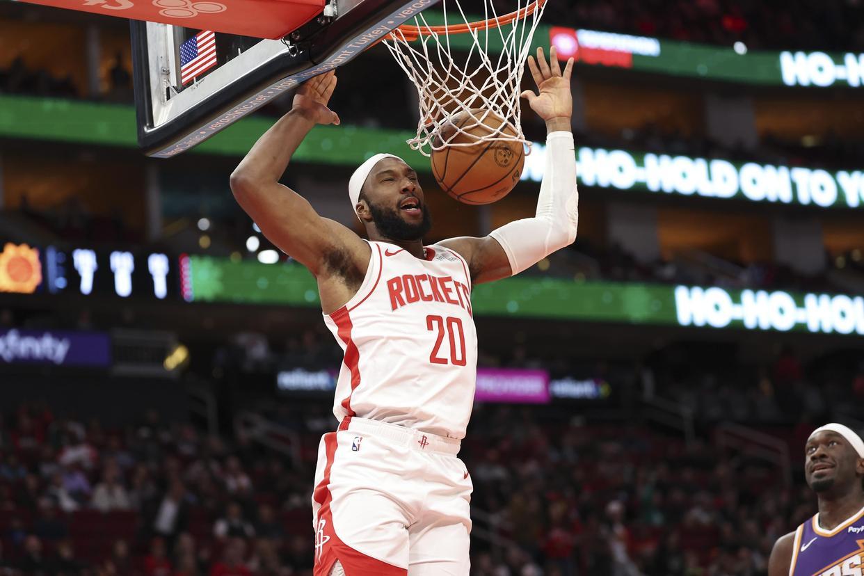 华体会体育-主场2连败，火箭仍有转机？场均15+3后卫变签约目标，可盘活全队